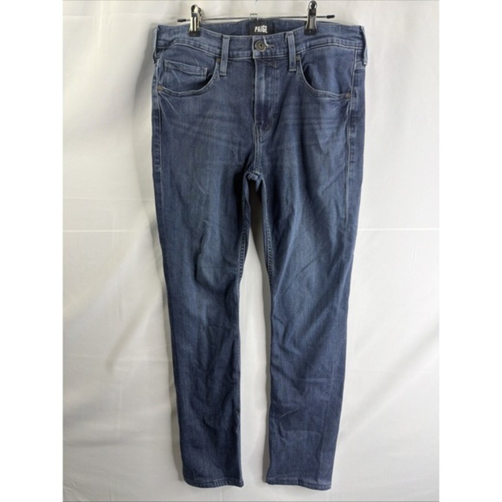 Paige Federal Men's‎ Slim Jeans 30x28 Washed Blue Stretch Casual Travel